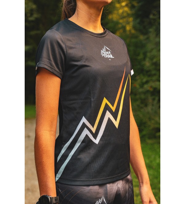 T-shirt École de Trail FEMME – “Moins courir, mieux courir”