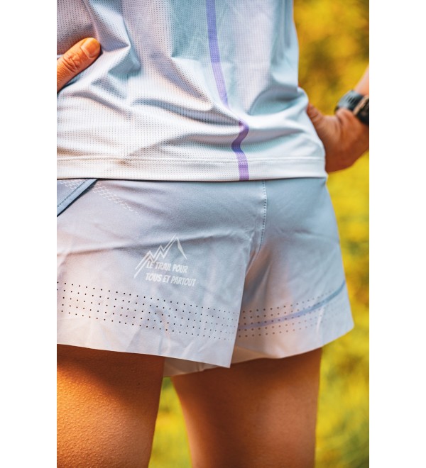Short Femme École de Trail – VIOLET dégradé