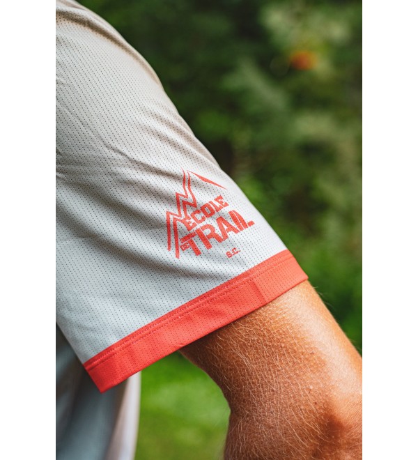 T-shirt Homme École de Trail – Kaki Dégradé