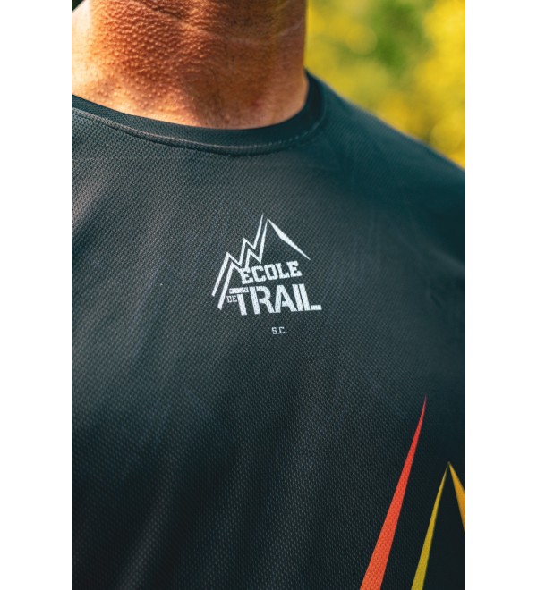 T-shirt École de Trail HOMME – “Moins courir, mieux courir”